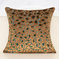 Floral Cut‑Velvet Square Decorative Pillow Cover