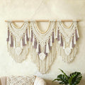 Leaf Boho Macrame Wall Hanging Tapestry