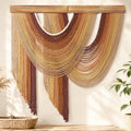Large Boho Macrame Wall Hanging Decor