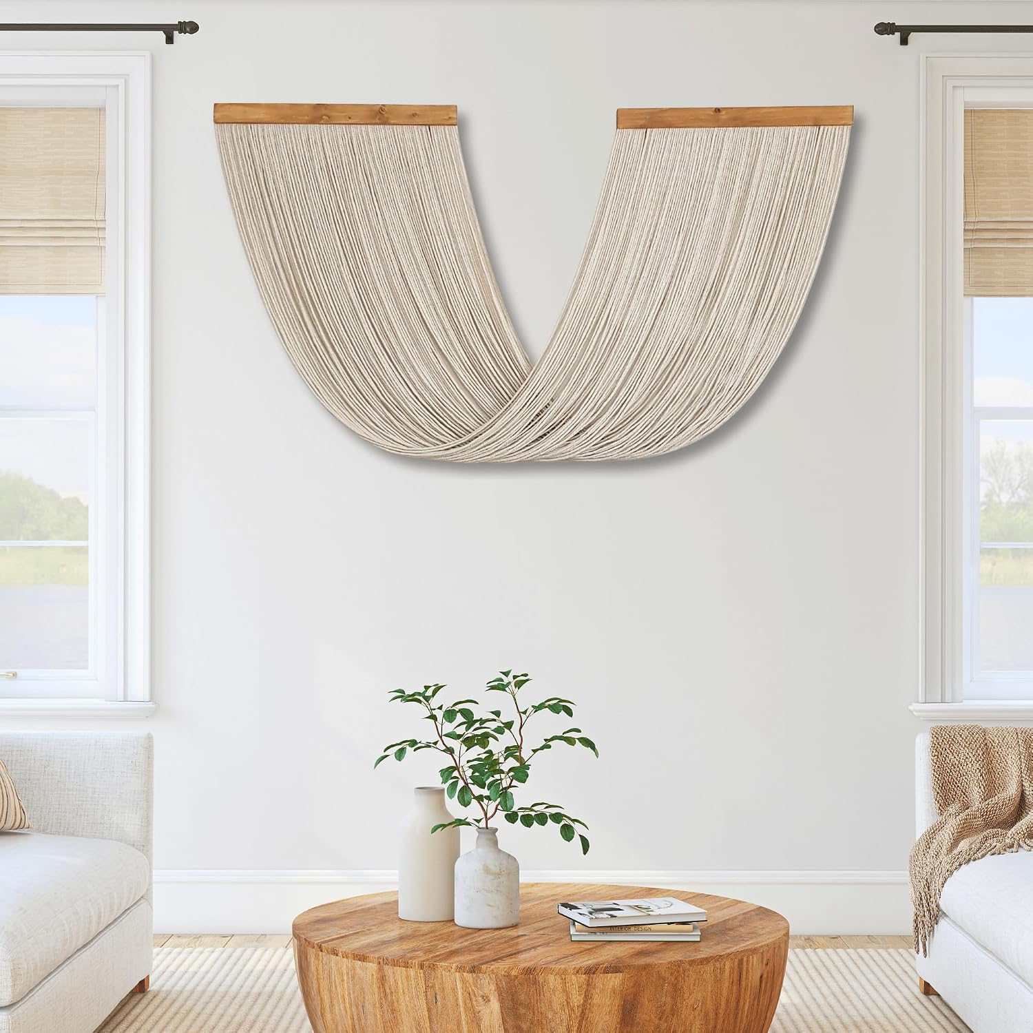 Large Boho Macrame Wall Hanging Tapestry