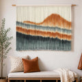 Dip‑Dyed Boho Macrame Wall Hanging Decor