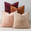 Velvet 3D Flower Decorative Pillow Covers