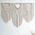 Handmade Beaded Boho Macrame Wall Hanging Decor